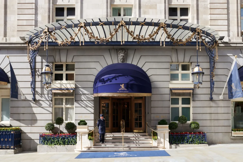 the ritz london chauffeur service by vipcars chauffeurs