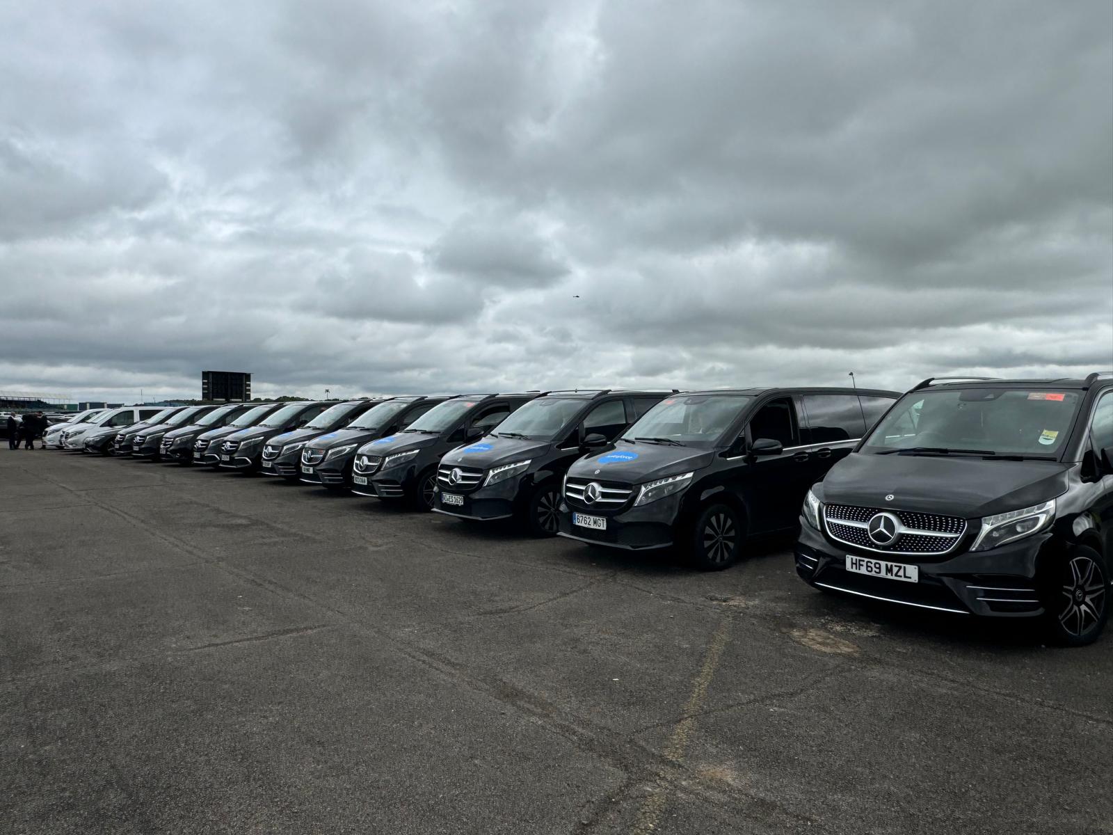 Chauffeur service for corporate roadshows in London