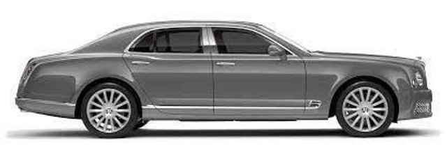 Bentley Mulsanne – Luxury chauffeur car for prestigious events in London.