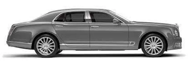 Bentley Mulsanne – Luxury chauffeur car for prestigious events in London.