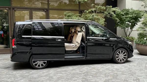 mercedes v class 7 seater chauffeur london