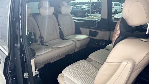 Mercedes EQE executive chauffeur experience