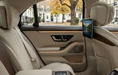 Green chauffeur service London silent electric experience