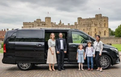luxury van hire with driver sightseeing