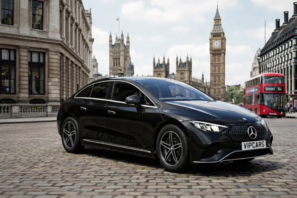Mercedes-Benz EQE Electric luxury chauffeur service