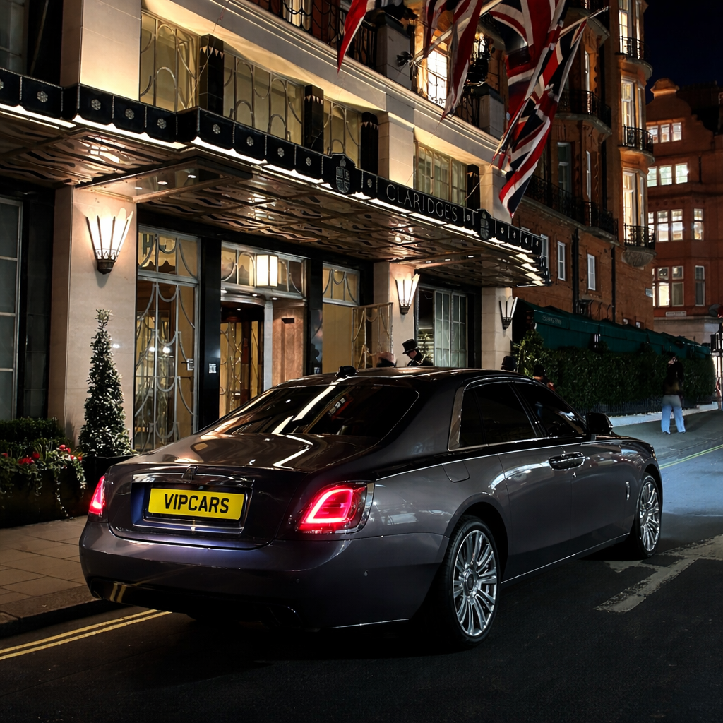 Rolls Royce Ghost - Hire in London by VIPCARS Chauffeurs, Luxury and Excellence