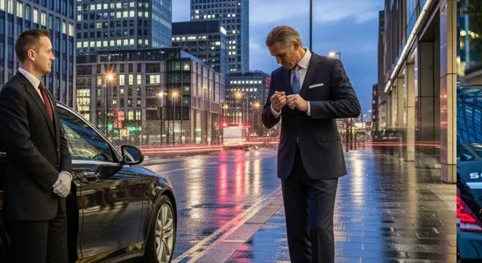 personal chauffeur for the day in london