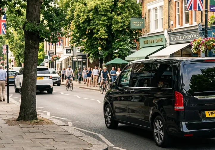 avoiding wimbledon traffic luxury chauffeur