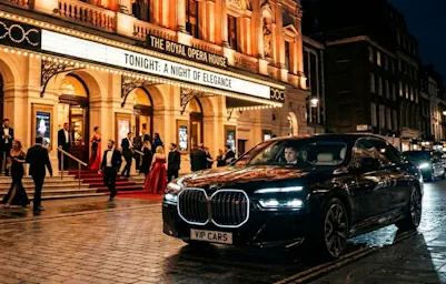 bmw i7 chauffeur service special occasions