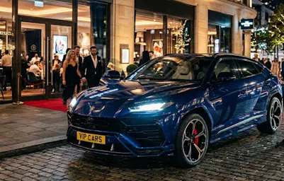 lamborghini urus chauffeur service vip events