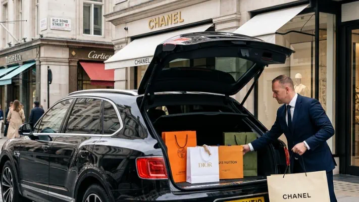 The modern, boutique approach of our professional chauffeur service in London, blending seamlessly into a luxury lifestyle.