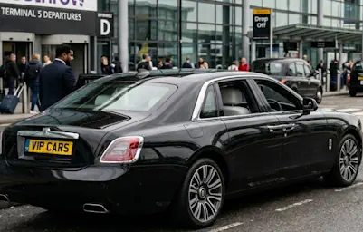 rolls royce ghost chauffeur service airport pickup