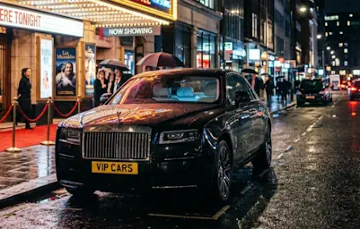 rolls royce ghost chauffeur service night out